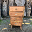 Handcrafted 4-Drawer Storage Chest in Recycled Teak Wood - Bali Collection