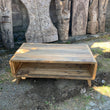 Handcrafted Large Coffee Table in Recycled Teak Wood - Bali Collection