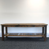 Handcrafted Recycled Teakwood Dining Table for 6-8 People - Bali Collection