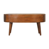 Chestnut Wave Coffee Table