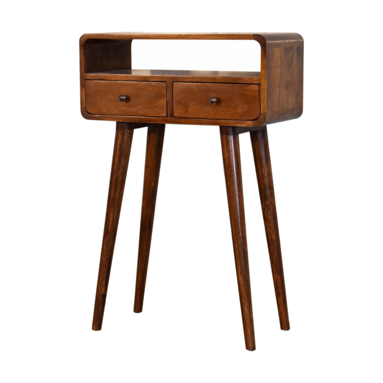 Mini Chestnut Console Table