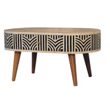 Edessa Bone Inlay Coffee Table