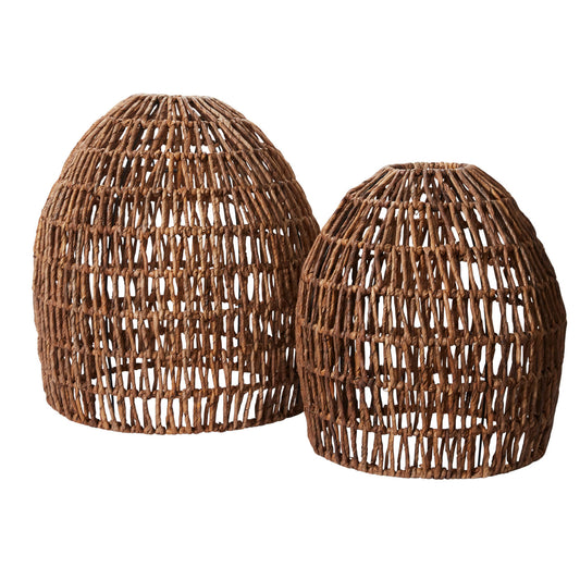 Evenia Dark Rattan Light Shade